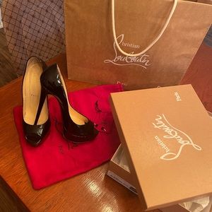 Christian Louboutin lady peep 39.5